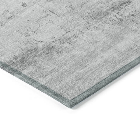 Addison Chantille ACN2145 Abstract Machine Made Transitional Silver Rug