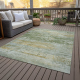 Addison Chantille ACN2146 Abstract Machine Made Transitional Aloe Rug