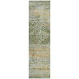 Addison Chantille ACN2146 Abstract Machine Made Transitional Aloe Rug