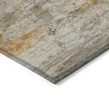 Addison Chantille ACN2146 Abstract Machine Made Transitional Brown Rug
