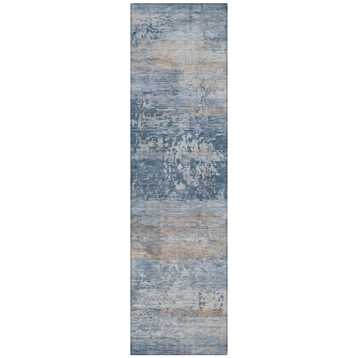 Addison Chantille ACN2146 Abstract Machine Made Transitional Denim Rug