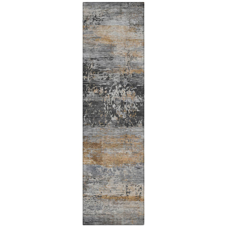 Addison Chantille ACN2146 Abstract Machine Made Transitional Gray Rug
