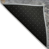 Addison Chantille ACN2146 Abstract Machine Made Transitional Gray Rug
