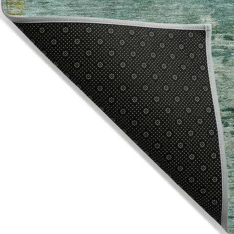 Addison Chantille ACN2146 Abstract Machine Made Transitional Green Rug
