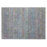 Addison Chantille ACN2148 Stripes Machine Made Transitional Blue Rug