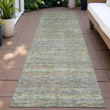 Addison Chantille ACN2148 Stripes Machine Made Transitional Gray Rug