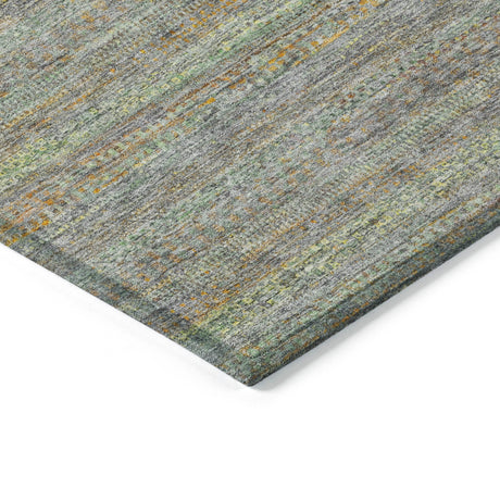 Addison Chantille ACN2148 Stripes Machine Made Transitional Gray Rug