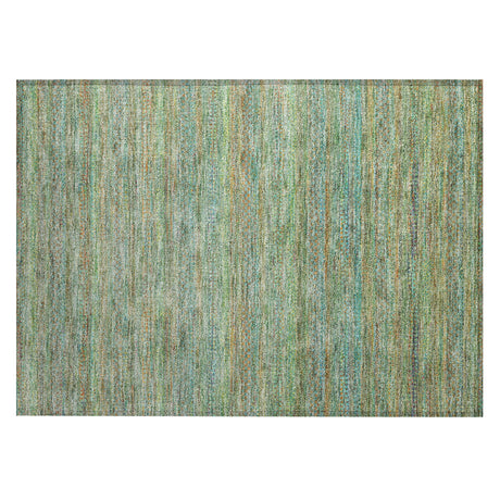 Addison Chantille ACN2148 Stripes Machine Made Transitional Green Rug