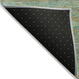 Addison Chantille ACN2148 Stripes Machine Made Transitional Green Rug