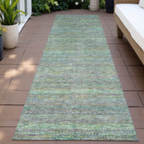 Addison Chantille ACN2148 Stripes Machine Made Transitional Pewter Rug
