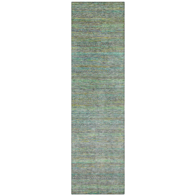 Addison Chantille ACN2148 Stripes Machine Made Transitional Pewter Rug