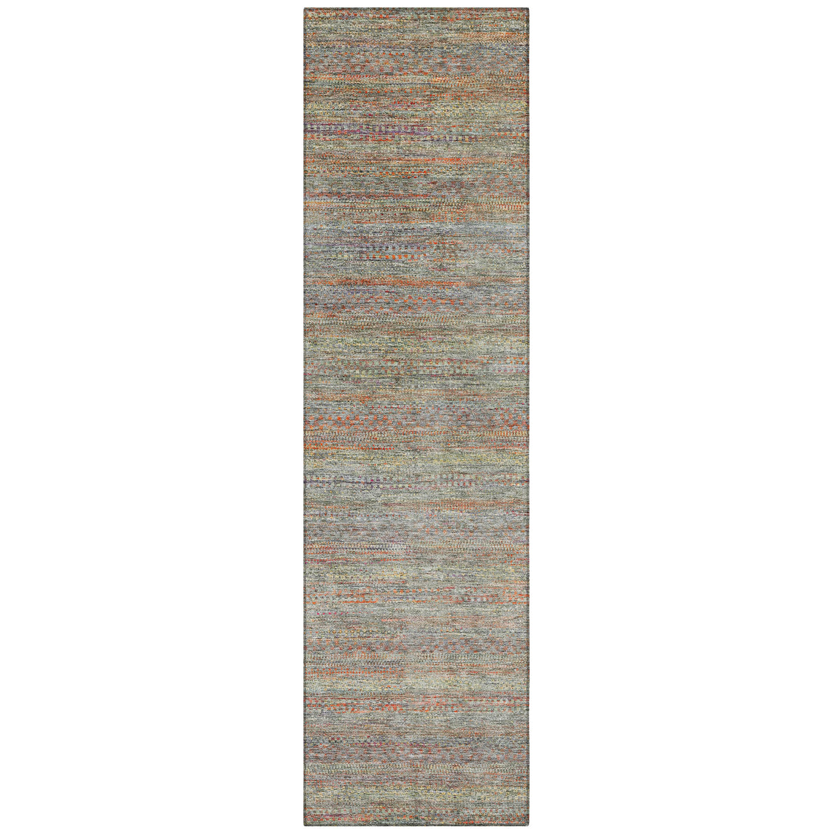 Addison Chantille ACN2148 Stripes Machine Made Transitional Sage Rug