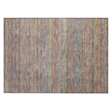 Addison Chantille ACN2148 Stripes Machine Made Transitional Terracotta Rug