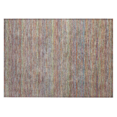Addison Chantille ACN2148 Stripes Machine Made Transitional Terracotta Rug