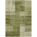 Addison Chantille ACN2149 Geometric Machine Made Transitional Aloe Rug