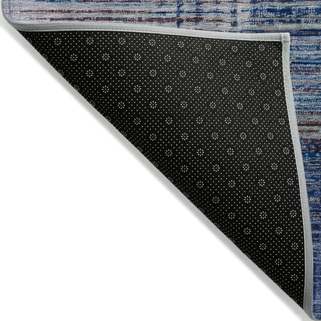 Addison Chantille ACN2149 Geometric Machine Made Transitional Blue Rug