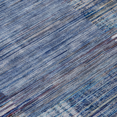 Addison Chantille ACN2149 Geometric Machine Made Transitional Blue Rug