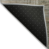 Addison Chantille ACN2149 Geometric Machine Made Transitional Pewter Rug