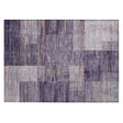 Addison Chantille ACN2149 Geometric Machine Made Transitional Plum Rug