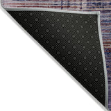 Addison Chantille ACN2149 Geometric Machine Made Transitional Plum Rug