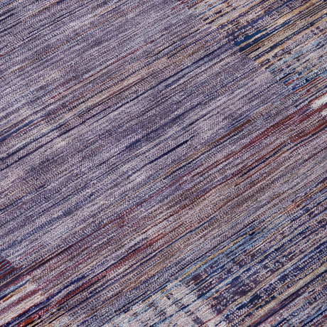 Addison Chantille ACN2149 Geometric Machine Made Transitional Plum Rug