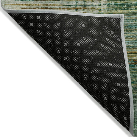 Addison Chantille ACN2149 Geometric Machine Made Transitional Teal Rug