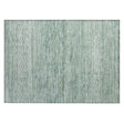 Addison Chantille ACN2150 Stripes Machine Made Transitional Aqua Rug