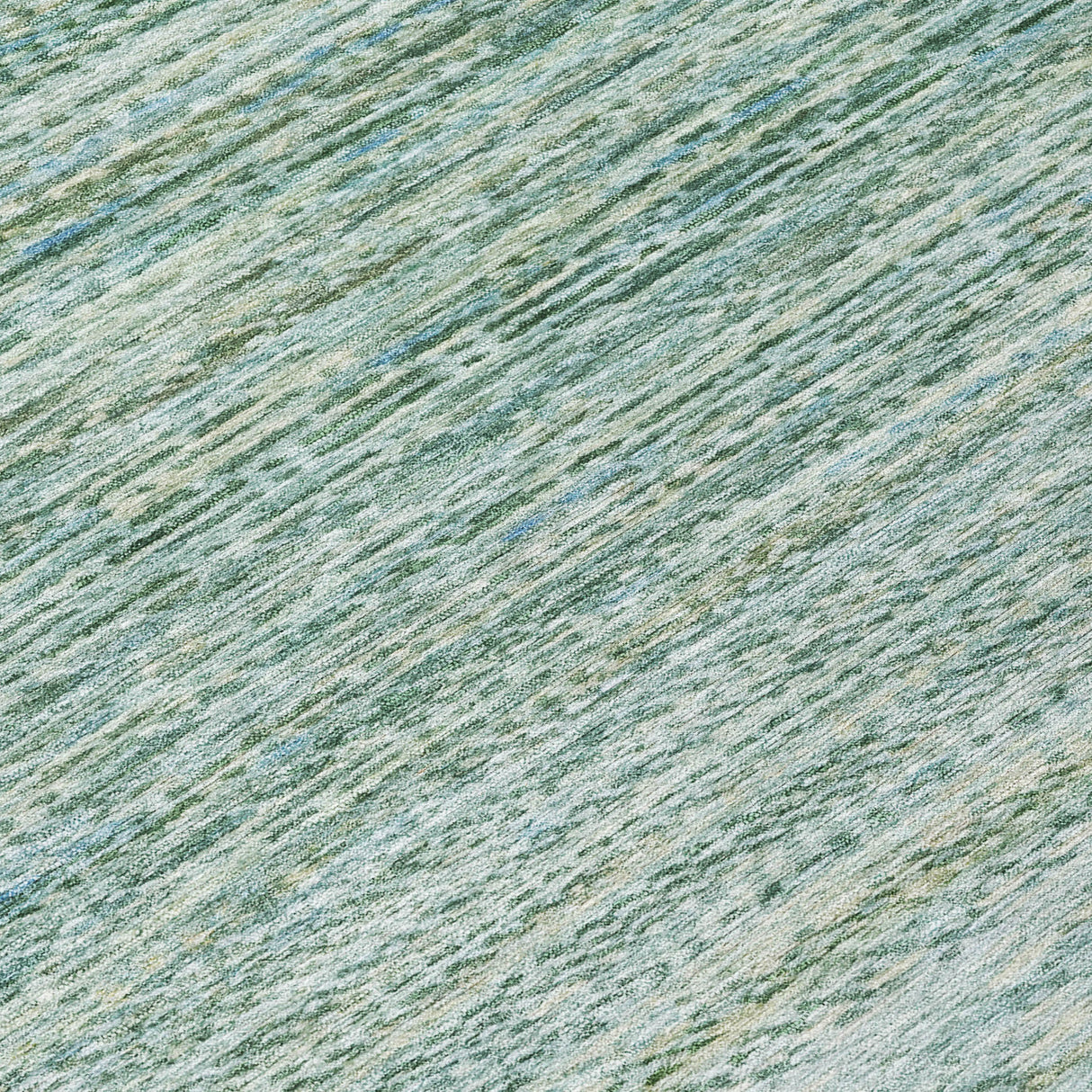 Addison Chantille ACN2150 Stripes Machine Made Transitional Aqua Rug
