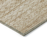Addison Chantille ACN2150 Stripes Machine Made Transitional Beige Rug