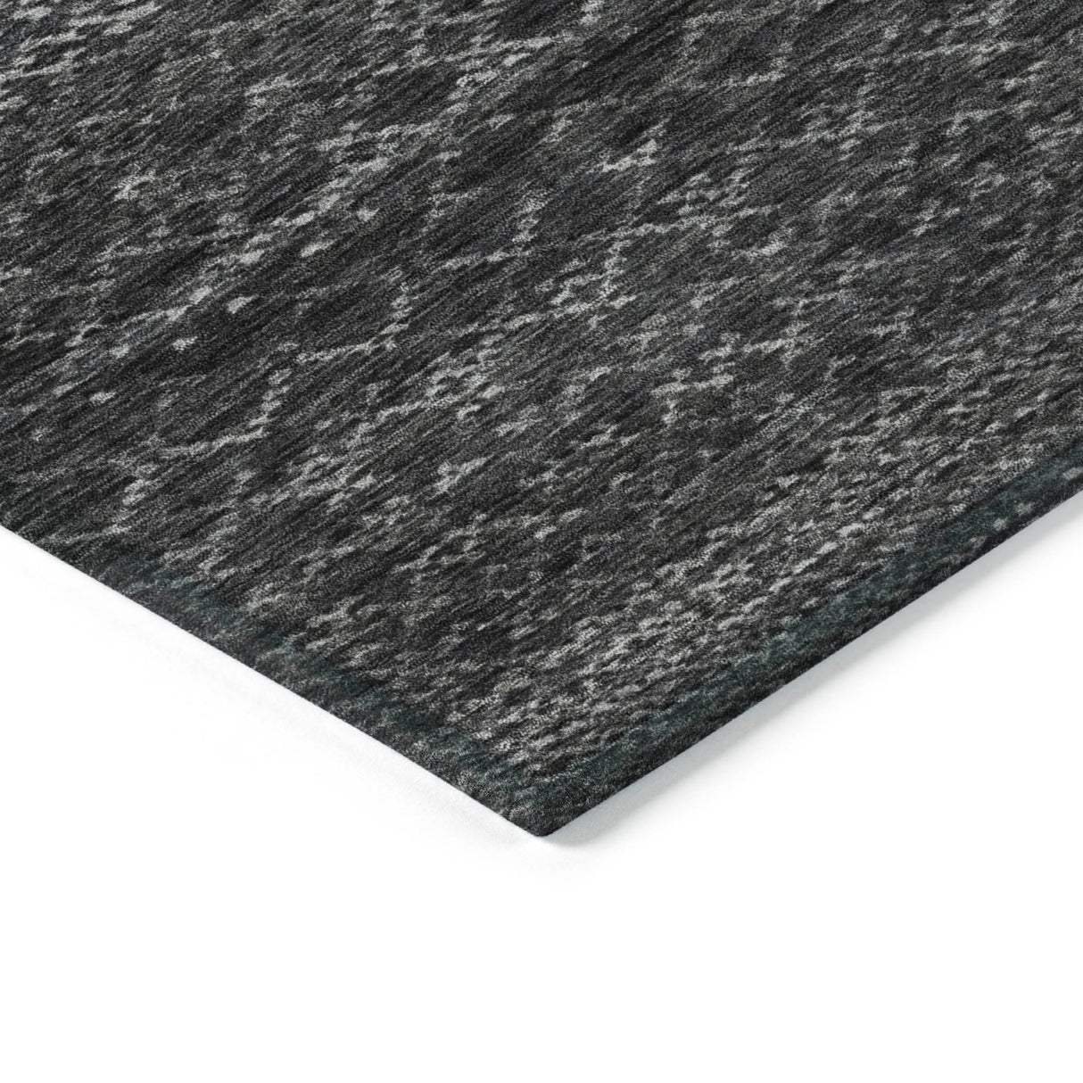 Addison Chantille ACN2150 Stripes Machine Made Transitional Charcoal Rug