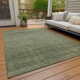 Addison Chantille ACN2150 Stripes Machine Made Transitional Fern Rug