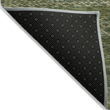 Addison Chantille ACN2150 Stripes Machine Made Transitional Fern Rug