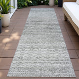 Addison Chantille ACN2150 Stripes Machine Made Transitional Gray Rug