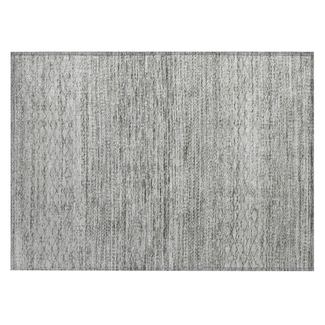 Addison Chantille ACN2150 Stripes Machine Made Transitional Gray Rug