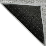 Addison Chantille ACN2150 Stripes Machine Made Transitional Gray Rug
