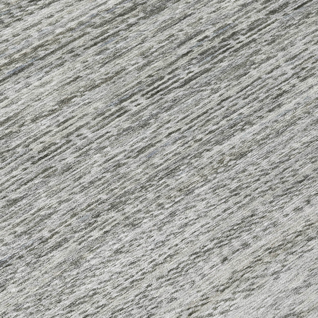 Addison Chantille ACN2150 Stripes Machine Made Transitional Gray Rug