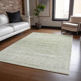 Addison Chantille ACN2150 Stripes Machine Made Transitional Sage Rug