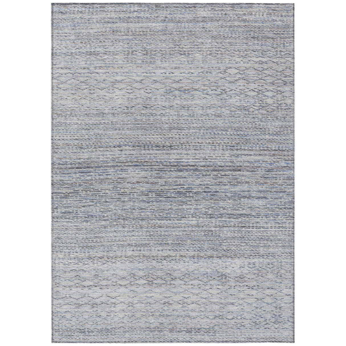 Addison Chantille ACN2150 Stripes Machine Made Transitional Sky Rug