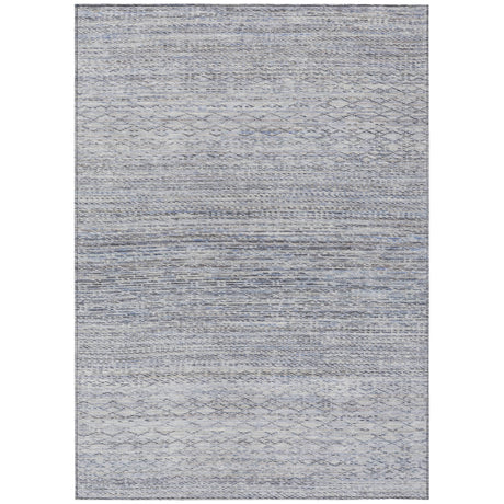 Addison Chantille ACN2150 Stripes Machine Made Transitional Sky Rug