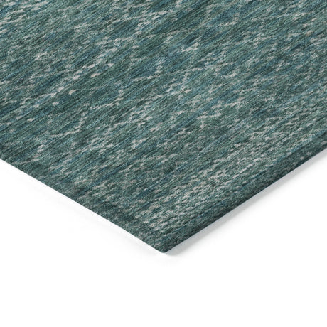 Addison Chantille ACN2150 Stripes Machine Made Transitional Teal Rug