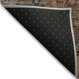 Addison Chantille ACN2151 Medallions Machine Made Traditional Chocolate Rug