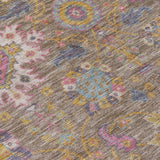 Addison Chantille ACN2151 Medallions Machine Made Traditional Mocha Rug