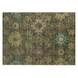 Addison Chantille ACN2151 Medallions Machine Made Traditional Olive Rug