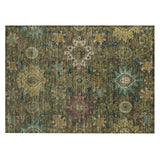 Addison Chantille ACN2151 Medallions Machine Made Traditional Olive Rug