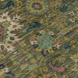 Addison Chantille ACN2151 Medallions Machine Made Traditional Olive Rug