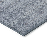 Addison Chantille ACN2152 Stripes Machine Made Transitional Blue Rug