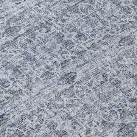 Addison Chantille ACN2152 Stripes Machine Made Transitional Blue Rug