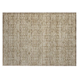 Addison Chantille ACN2152 Stripes Machine Made Transitional Brown Rug