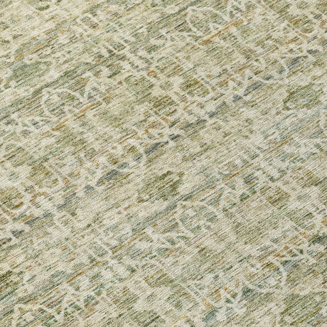 Addison Chantille ACN2152 Stripes Machine Made Transitional Sage Rug