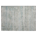 Addison Chantille ACN2154 Stripes Machine Made Transitional Aqua Rug